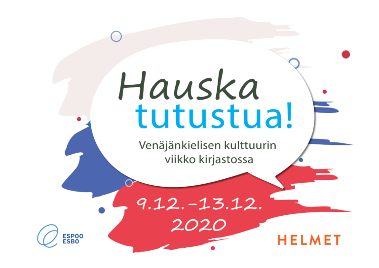 Kirjasto tuo venäjänkielistä kulttuuriohjelmaa kotisohville joulukuussa